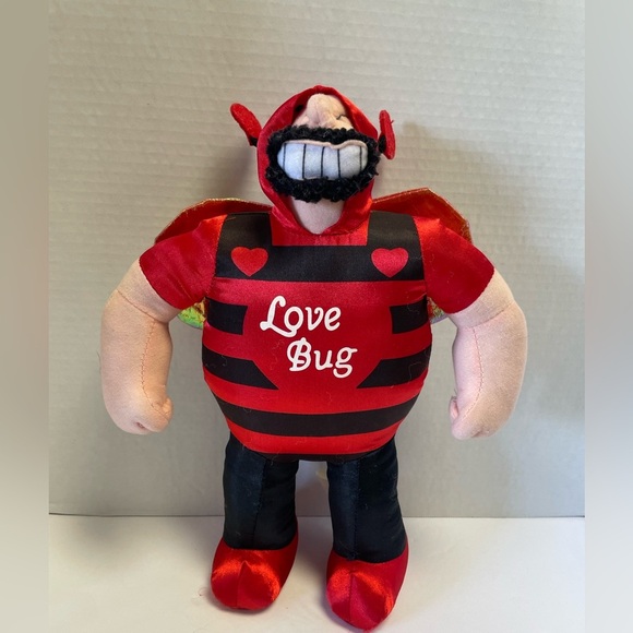 Other - Popeye Collection Pals Love Bug Brutus Doll 14 Inch Rare Vintage Valentines